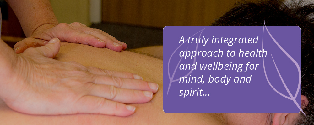 A truly integrated approach to health and wellbeing for mind, body and spirit...